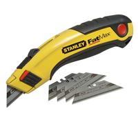 Cutter à lames rétractible STANLEY Fatmax + 5 lames Carbides - 7-10-778
