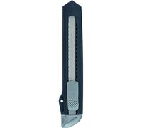 Cutter avec lame sécable 18 mm 026195 (Extra tranchants, fonction de blocage), 1 pièce,