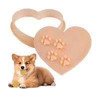 Cutter Cookie Cutter - 2,76 Tase Print Moule Fondant Moule Cookie en Forme de Coeur | Coupe-Tampon Imprimé 3D Outil de Pâtisserie Multiforme pour Fête de Noël Dortoir Restaurant