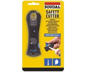 Cutter - coupe cartouche de mastic - SAFETY CUTTER SOUDAL