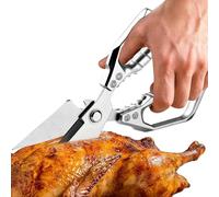 Cutter de cuisine robuste en acier inoxydable - de cuisine multifonction pour aliments, pour poulet, poisson, os, légumes, maison, cuisson au four, barbecue, randonnée, pique-nique