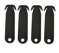 Cutter de Précision 4PCS Lames Doubles Sécurité(4pcs black) | Lames doubles tranchantes, sécurité maximale, pour idéal découpe précise, plastique , usage prolongé