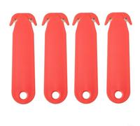 Cutter de Précision 4PCS Lames Doubles Sécurité(4pcs red) | Lames doubles tranchantes, sécurité maximale, pour idéal découpe précise, plastique , usage prolongé