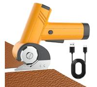 Cutter Électrique pour Carton - 2000mAh Batterie Rechargeable avec Lampe LED et Lame de Coupe | 4V Coupe-Boîte Sans Fil - pour Tissu Artisanat Tapis Garage Bureau Travail Papier
