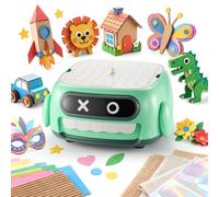 Cutter en carton pour enfants, format A1, couleur verte, 1 pièce