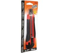 Cutter - FISCHER DAREX - 18 mm - lame cassable - 2 lames de rechange