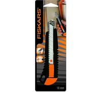 Fiskars Cutter 1003749 18 mm rail métallique corps plastique noir et orange