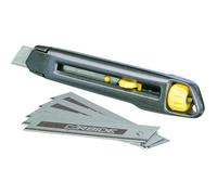Cutter Interlock STANLEY - 1-10-018 - 18 mm - Corps métallique résistant