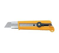 Cutter OLFA NH-1 - Professionnel - 25x0,7 mm - Confort Grip et Roue de Blocage