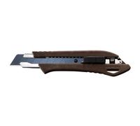 Cutter Olfa Woody avec lame 18 mm réglable par bouton poussoir - CARPENTRAS SIGN - OL25201
