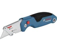 Cutter Pliant Bosch Professional, Ergonomique, Revêtement Softgrip, Changement de Lame Facile et Rapide