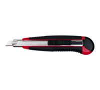 Cutter pro Auto-Load, lame: 18 mm, noir/rouge