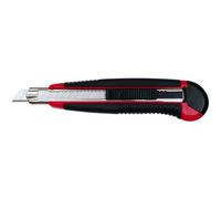 Cutter pro Auto-Load, lame: 9 mm, noir/rouge