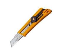 Cutter olfa l1 corps abs lame acier 18mm blocage par molette guide lame longueur 147mm