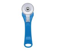 Cutter rouleau de tissu - Roue de coupe pour tissu, de coupe de tissu, coupe-tissu, coupe-tissu, roulette de coupe de tissu, 45 mm, poignée ergonomique, rouleaux de matelassage