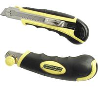 Cutter universel avec ajustement de lame automatique Softgrip Brüder Mannesmann M60100 1 pc(s)