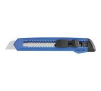 Cutter universel plastique, lame 18 mm, assorti