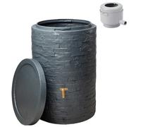 Graf Kit réservoir Arondo 250 L 995223 – robinet PE, couvercle – graphite