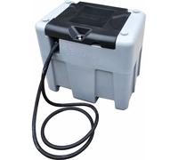 Cuve de ravitaillement gasoil PE 220L avec kit pompe à gasoil 12V 40 l/min et pistolet automatique/capot STILKER - 08600