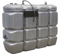 Cuve de stockage gasoil PEHD 2000L double paroi pré-équipée SCHUTZ - 08116