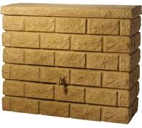 Garantia Récupérateur d'eau de pluie mural Rocky 400 L Sable