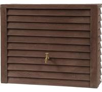 Cuve décorative WOODY - 350 L - bois foncé