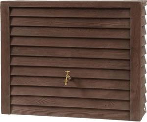 Cuve décorative WOODY - 350 L - bois foncé