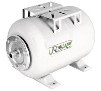 Cuve Horizontale 50L 1 po - Réservoir pour Surpresseur - Idéale pour Stockage de Eau - D-Work