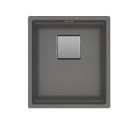 Cuve Kubus 2.0 KNG 110-37 Fragranit Stone 1 cuve sans égouttoir sous plan 41 x 46 cm
