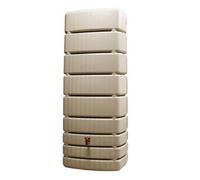 Cuve murale récupérateur d'eau de pluie Graf Distribution Slim 500 L - Sable