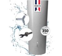 Cuve récupérateur à eau 2en1 silver 350 l - Graf - 995119 - stone