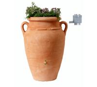 Graf Cuve récupérateur d'eau amphore murale Antik 260 L Robinet + collecteur Terracotta