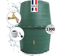 Cuve récupérateur à eau vert 1300l - Graf - 995096 - top tank