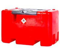Cuve réservoir Diesel-Gasoil en PE 400 L avec pompe 12 V et pistolet automatique MW Tools TDC40012