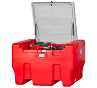 Cuve réservoir Diesel Rouge Fioul en PE 330 L avec pompe 12 V MW Tools TDC33012