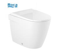 Cuvette au sol rimless Round Dual Ona Blanc - Roca A342688000