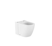 Cuvette au sol rimless vortex dual blanc mat 630x360mm Meridian - ROCA A342747620