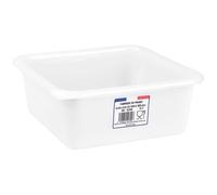 Cuvette carrée 24cm 3.5l Blanc Alimentaire