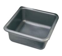 Cuvette carrée - 32 cm - 8. 5 L - gris