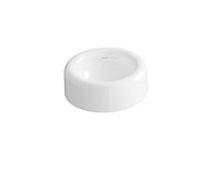 Cuvette de comptoir VitrA Liquid 7312B403-0016 40 x 40 x 14 cm, ronde, sans trop-plein, blanche VitrAclean