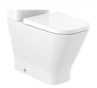 Cuvette de w.c. au sol réhaussée sans bride The Gap Square blanc - ROCA A3421AC000