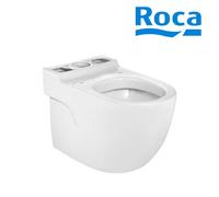 Cuvette de WC au sol MERIDIAN en porcelaine Ronde et Blanche - ROCA A342248000