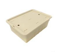 Cuvette Lavage Légumes pour igt 1 Unité Portable Cuvette Lavage | Compatible table pour igt, drainage courbé pour efficace, idéal thé et café, pour robuste, 1 unité standard(Yellow)