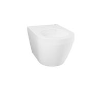 GROHE Cuvette WC suspendue Euro Ceramic 102486SH00 compacte, sans bride, Triple Vortex, blanc alpin