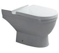 Cuvette WC sur pied à fond creux STARCK 3 Duravit - 126090000