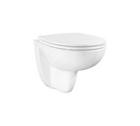 Cuvette WC suspendu Bau Ceramic avec abattant frein de chute