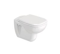 Duravit D-Code - WC suspendu avec abattant SoftClose, blanc alpin 45350900A1