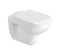 Duravit D-Code - WC suspendu avec abattant SoftClose, blanc alpin 45350900A1