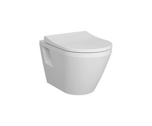 Cuvette WC suspendu sans bride Integra blanc avec abattant frein de chute