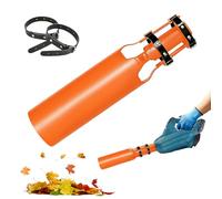 CUVZORA Souffleur de Feuilles sans Fil - Accessoire Turbo pour Tubes de 2 à 4 Pouces - Extension en Plastique Augmente la Puissance et la Portée du Vent pour Outils de Nettoyage de Jardin